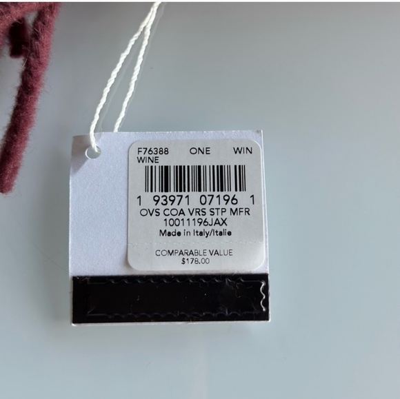 NWT COACH women's scarf 100%  wool - Picture 2 of 6